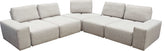 Jazz 5-Seater Corner Sectional - Barley By Diamond Sofa